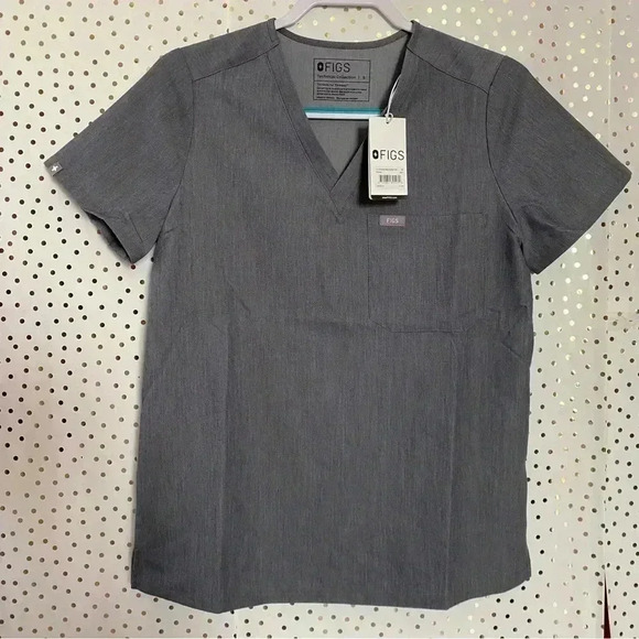 Catarina One-Pocket Scrub Top - Picture 2 of 6